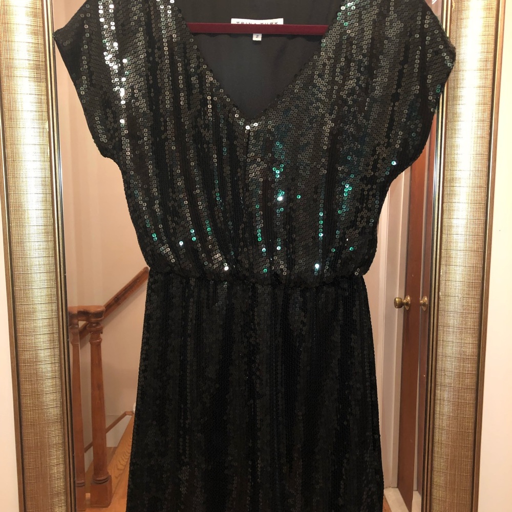 Trina Turk sequin cocktail dress